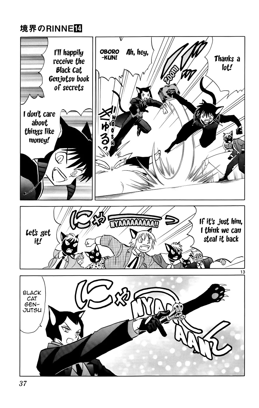Kyoukai no Rinne Chapter 130 page 13 - Chapter 130: The Elder's Inheritance