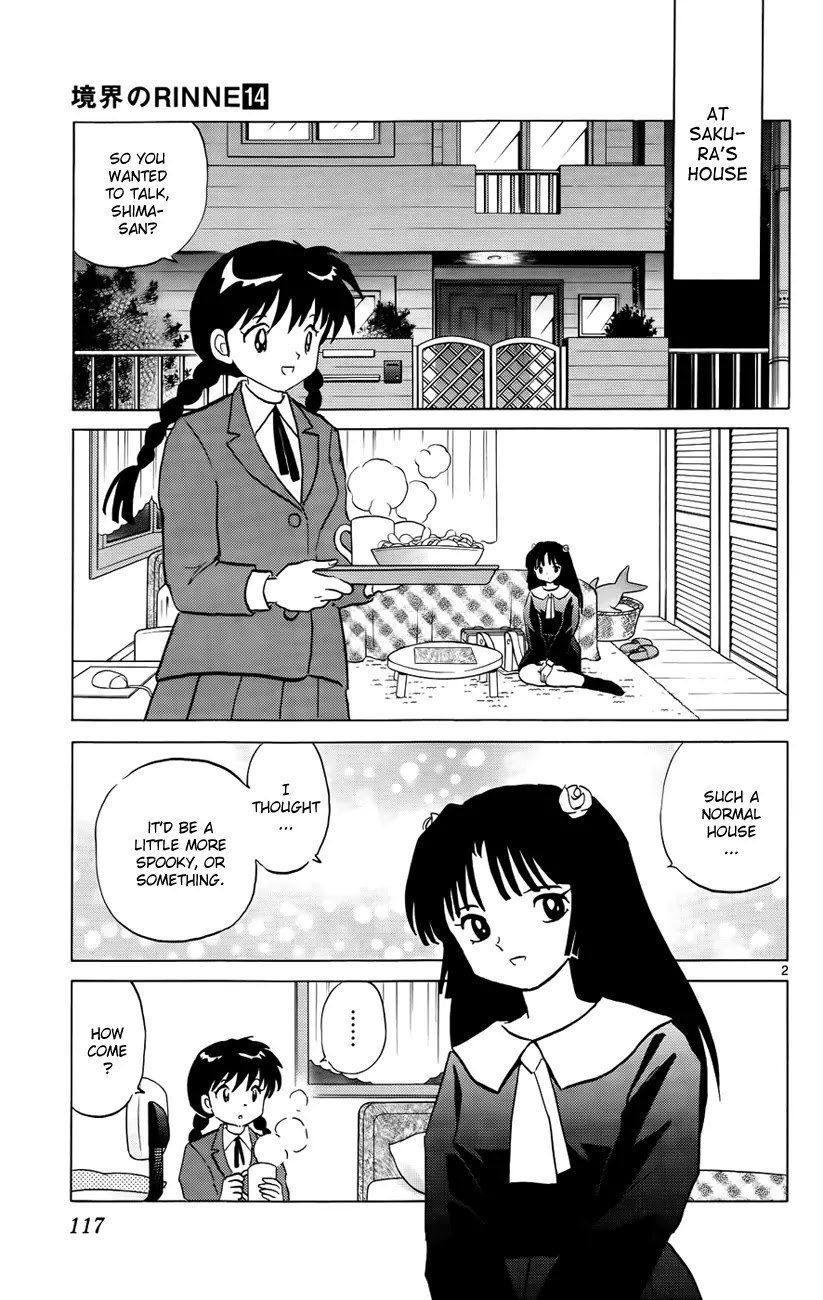 Kyoukai no Rinne Chapter 135 page 3 - Chapter 135: Renge Revealed