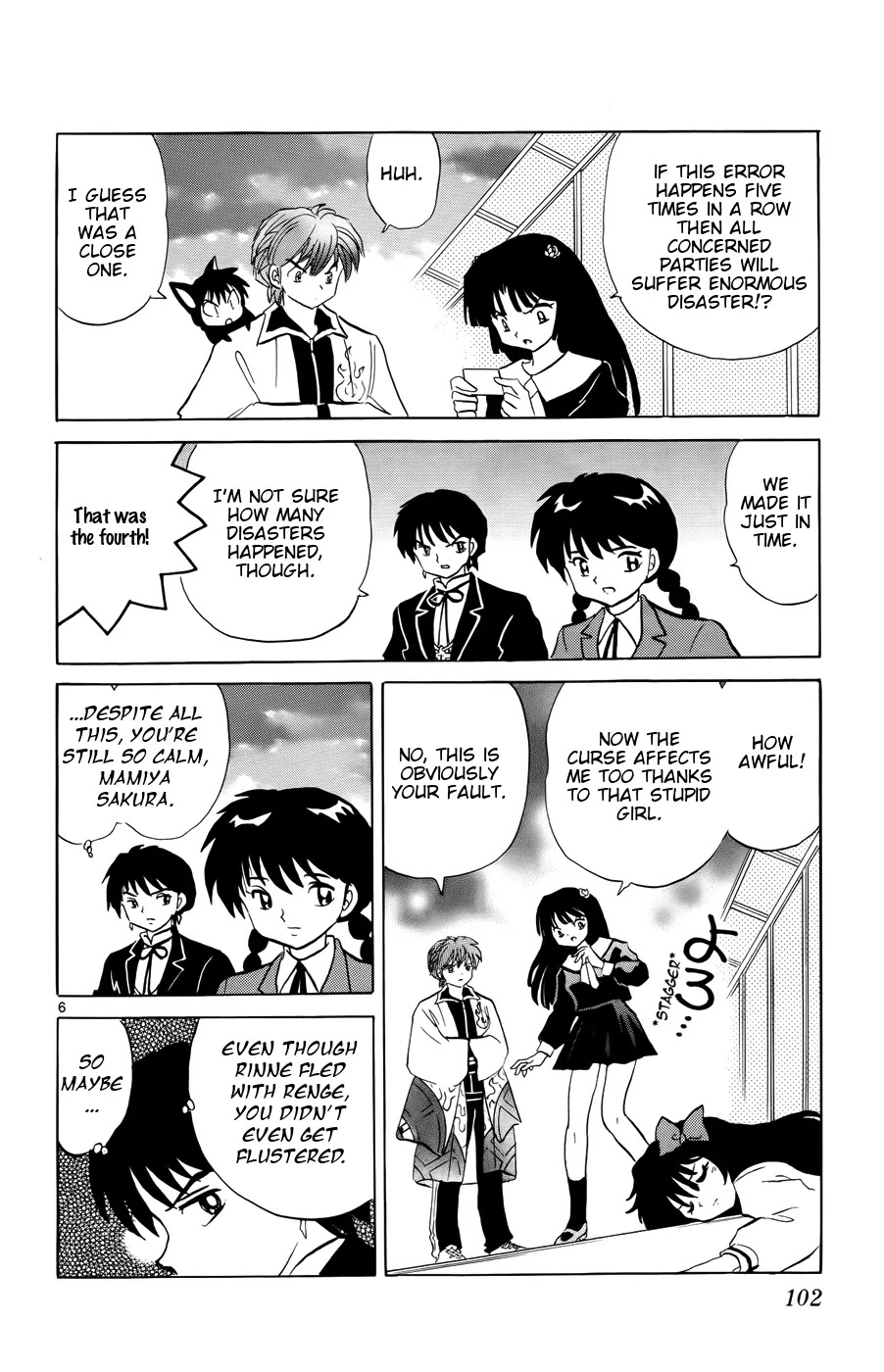 Kyoukai no Rinne Chapter 144 page 6 - Chapter 144: The God of Separation