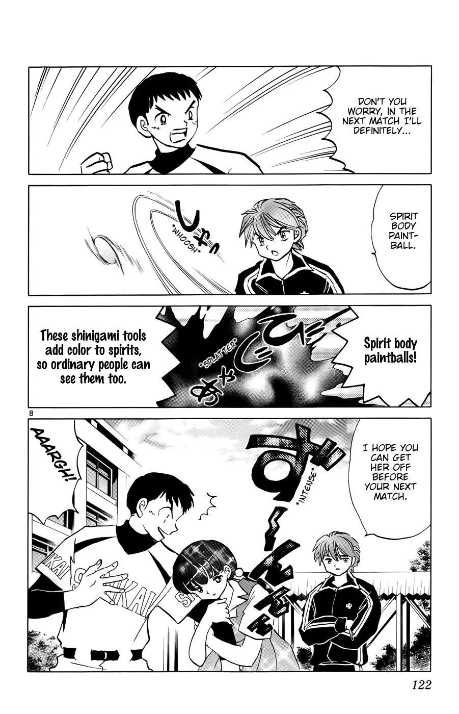 Kyoukai no Rinne Chapter 145 page 8 - Chapter 145: Stiff Shoulders