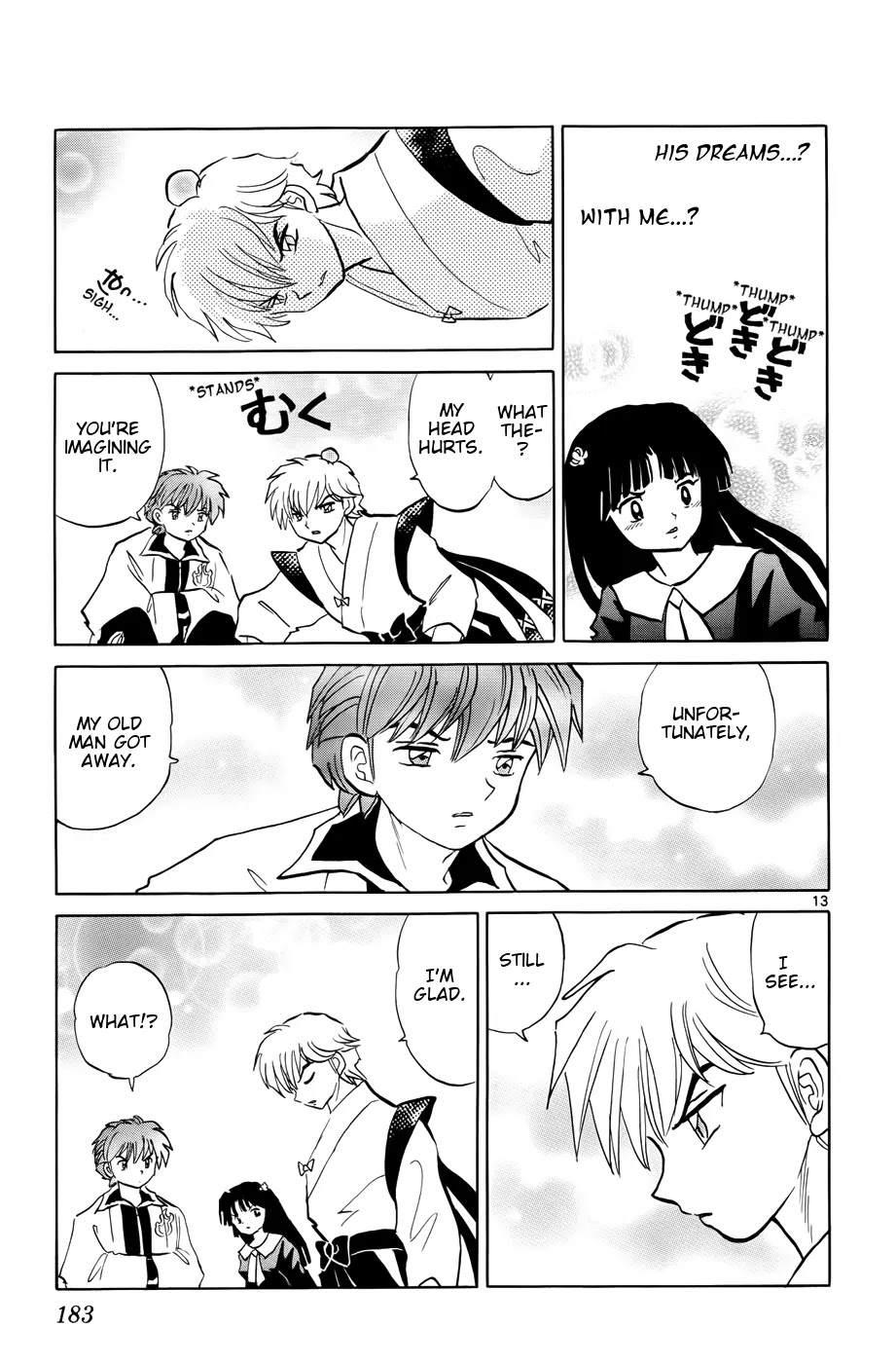 Kyoukai no Rinne Chapter 148 page 13 - Chapter 148: Back In Those Days