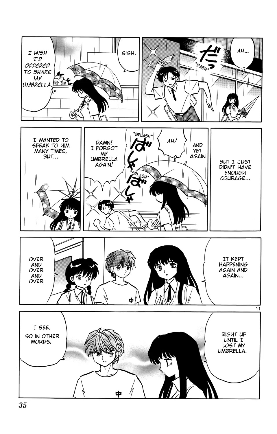 Kyoukai no Rinne Chapter 150 page 11 - Chapter 150: The Dream Umbrella of Love