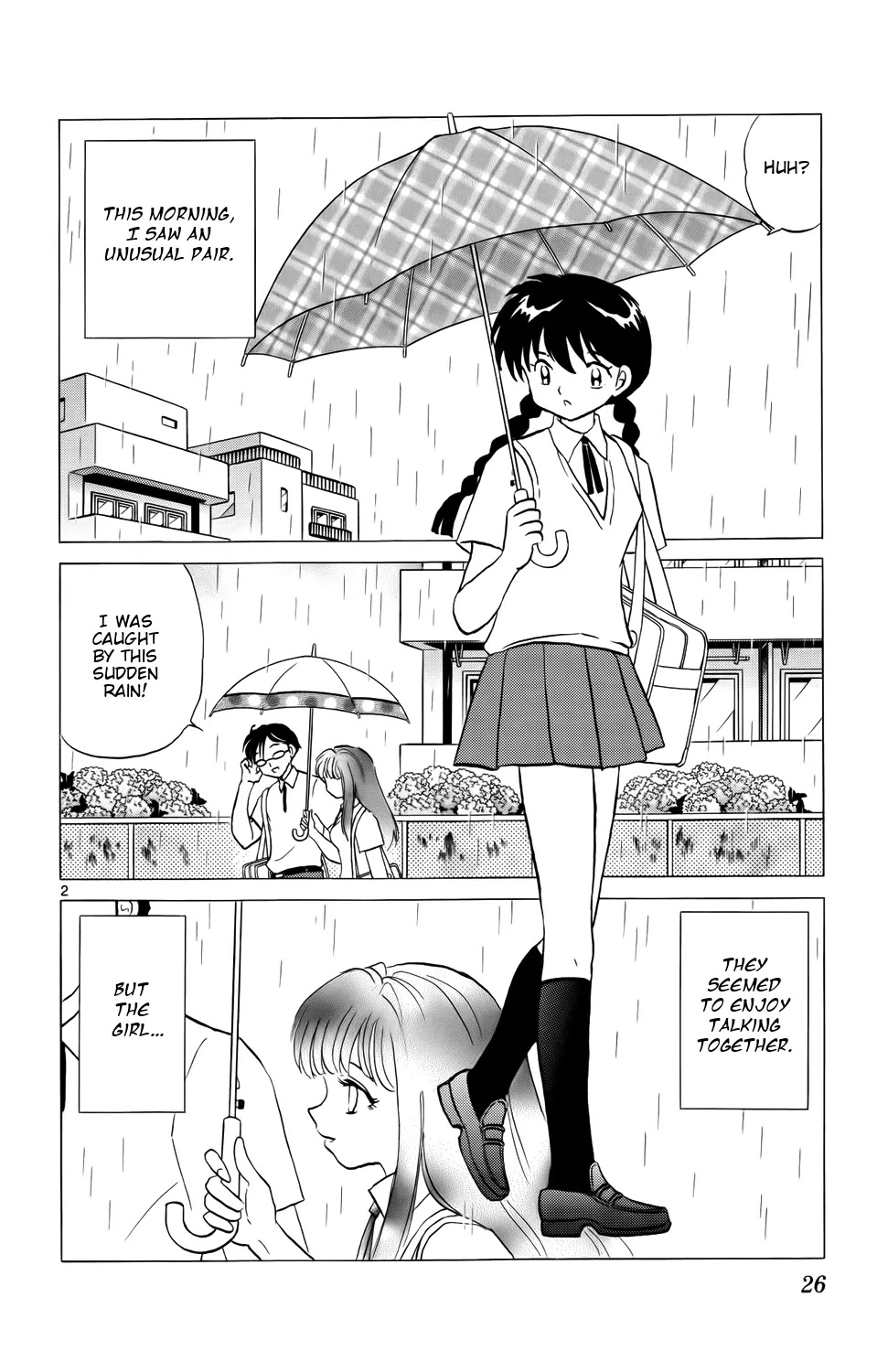 Kyoukai no Rinne Chapter 150 page 2 - Chapter 150: The Dream Umbrella of Love