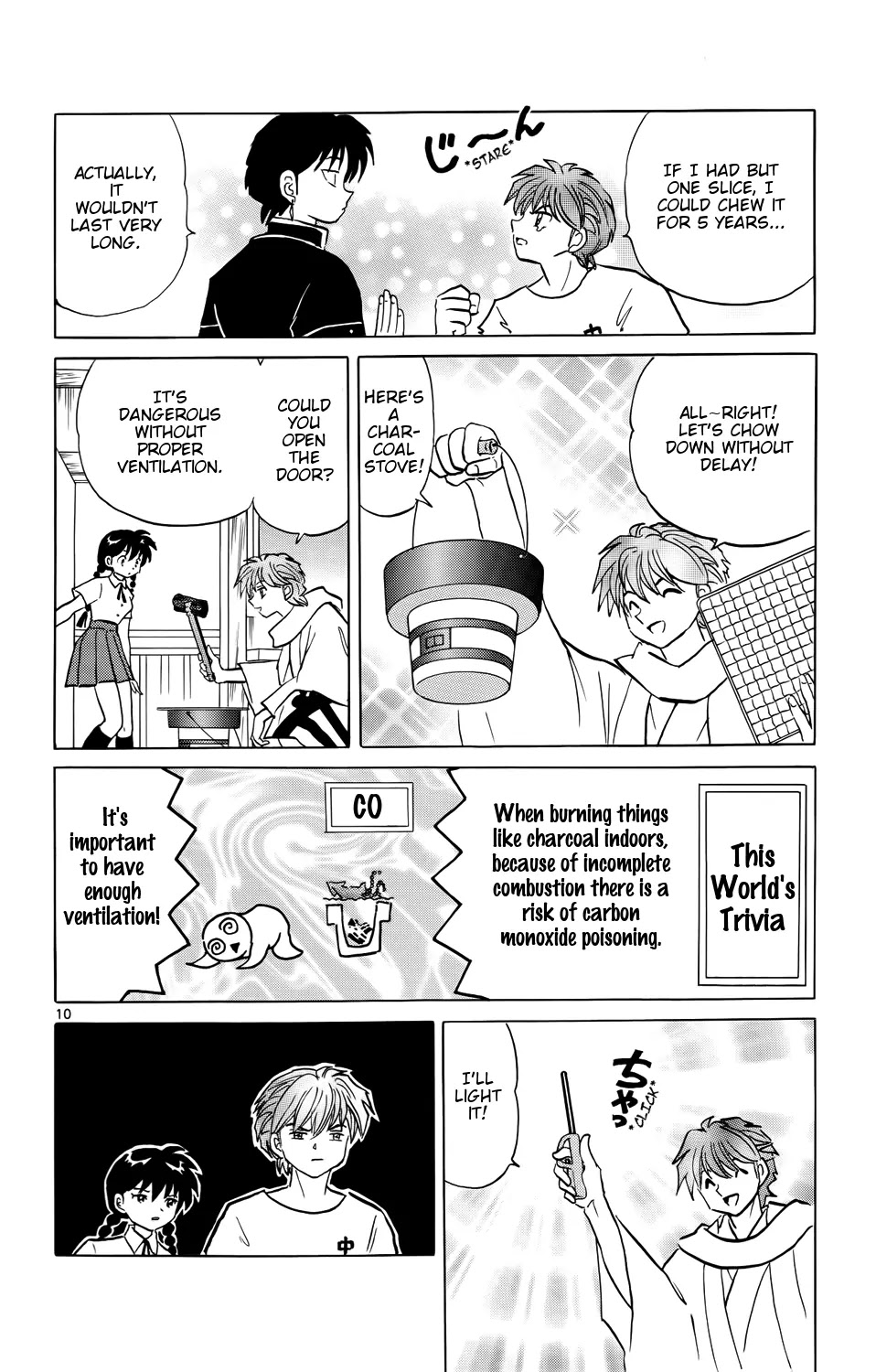 Kyoukai no Rinne Chapter 151 page 10 - Chapter 151: The First Union Rally