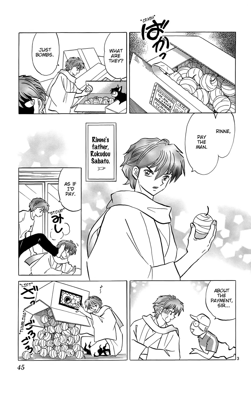 Kyoukai no Rinne Chapter 151 page 3 - Chapter 151: The First Union Rally