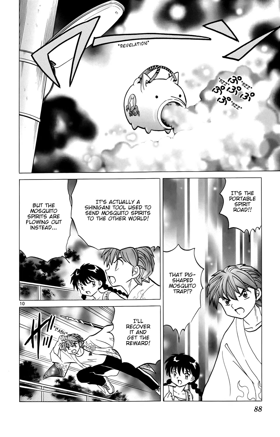 Kyoukai no Rinne Chapter 153 page 10 - Chapter 153: The Runaway Victim