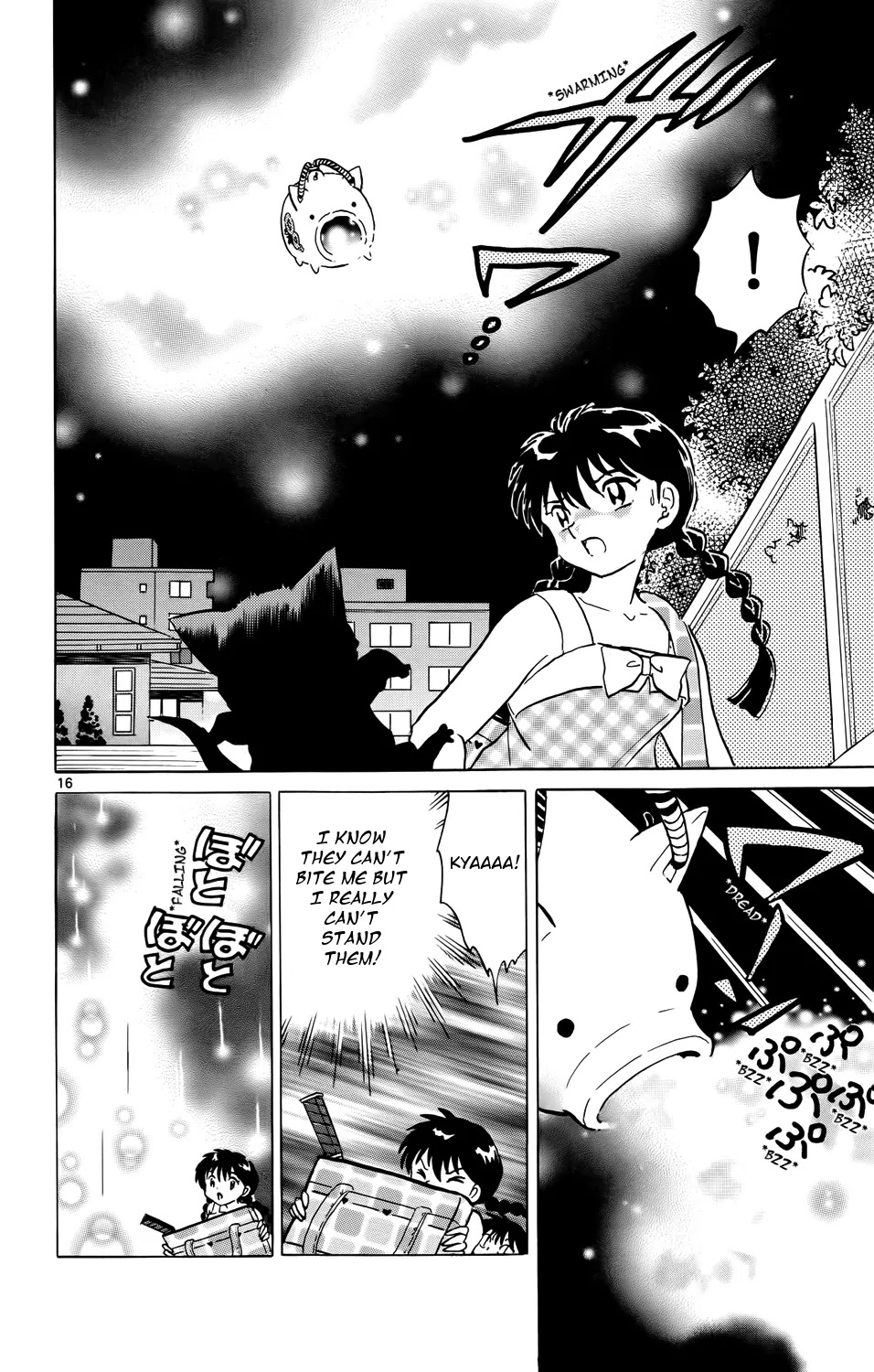 Kyoukai no Rinne Chapter 153 page 16 - Chapter 153: The Runaway Victim