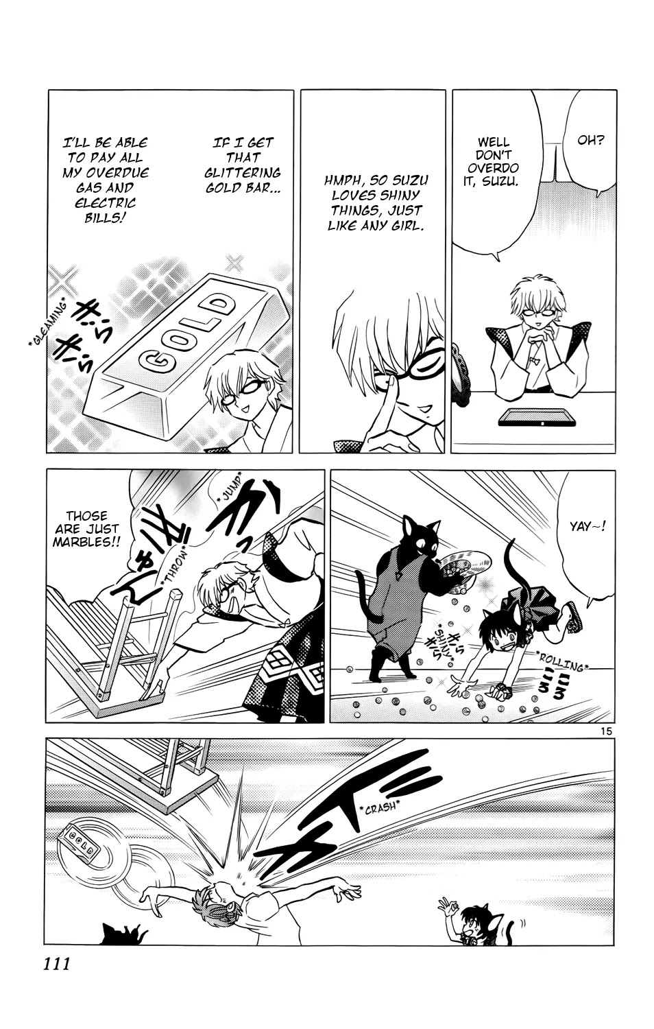 Kyoukai no Rinne Chapter 154 page 15 - Chapter 154: The River of Treasure