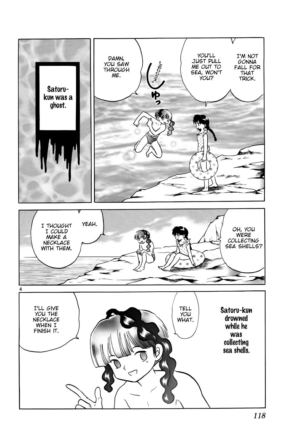 Kyoukai no Rinne Chapter 155 page 4 - Chapter 155: The Promised Necklace