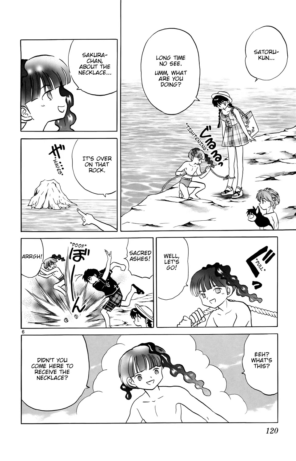 Kyoukai no Rinne Chapter 155 page 6 - Chapter 155: The Promised Necklace