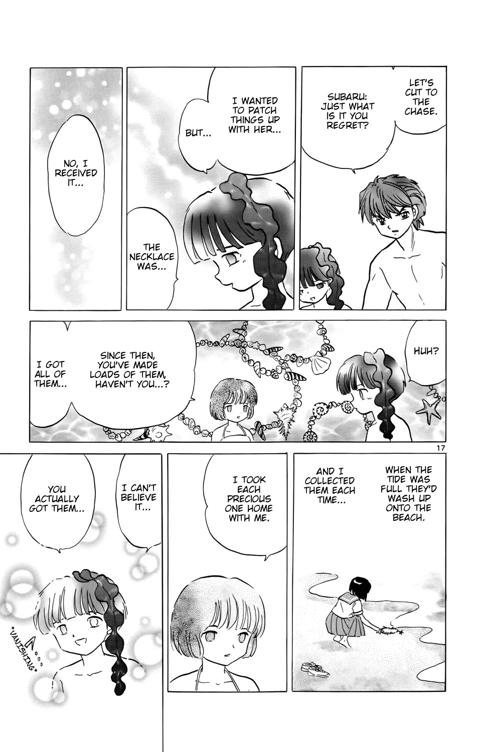 Kyoukai no Rinne Chapter 156 page 17 - Chapter 156: The Location of the Necklace