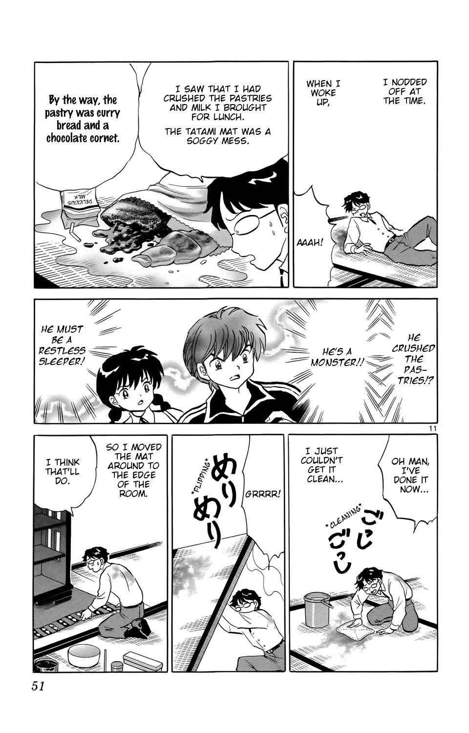 Kyoukai no Rinne Chapter 161 page 11 - Chapter 161: The Hands from the Tatami Mat