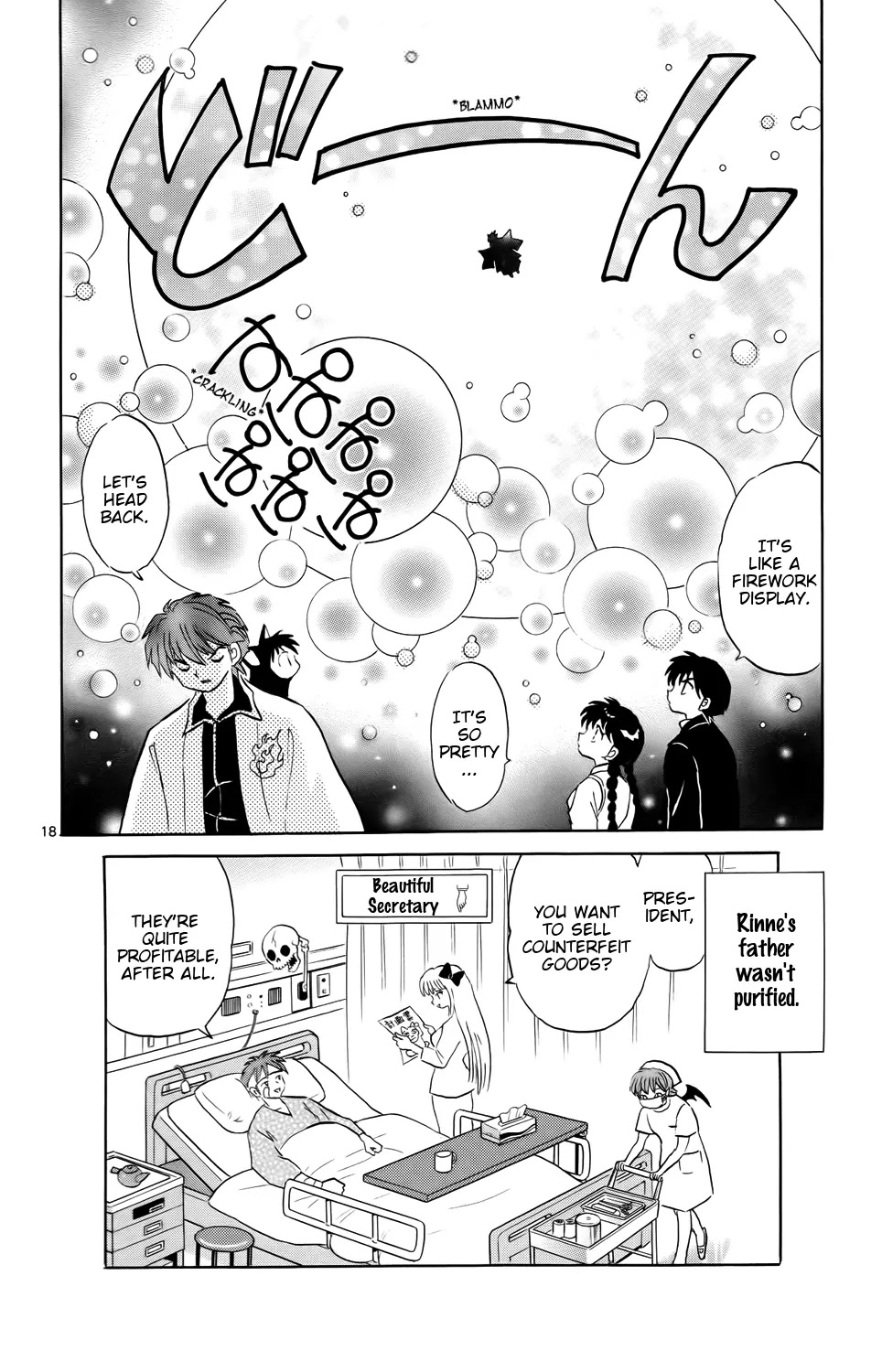 Kyoukai no Rinne Chapter 162 page 18 - Chapter 162: The Cursed Cashbox