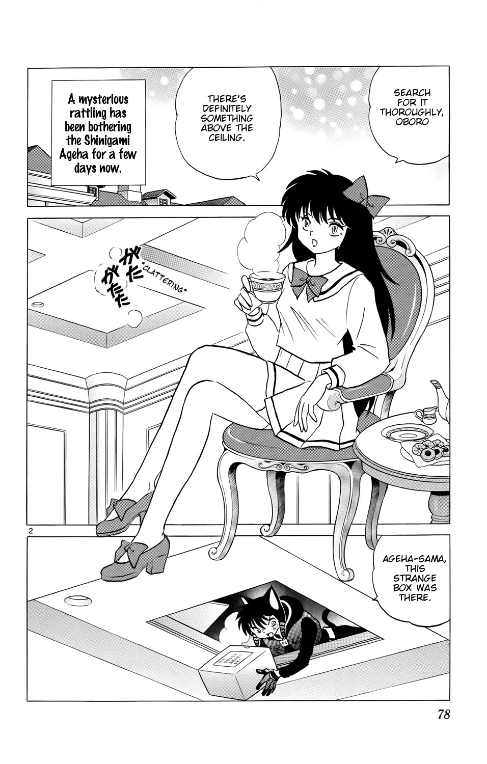 Kyoukai no Rinne Chapter 163 page 2 - Chapter 163: Open After 7 Days