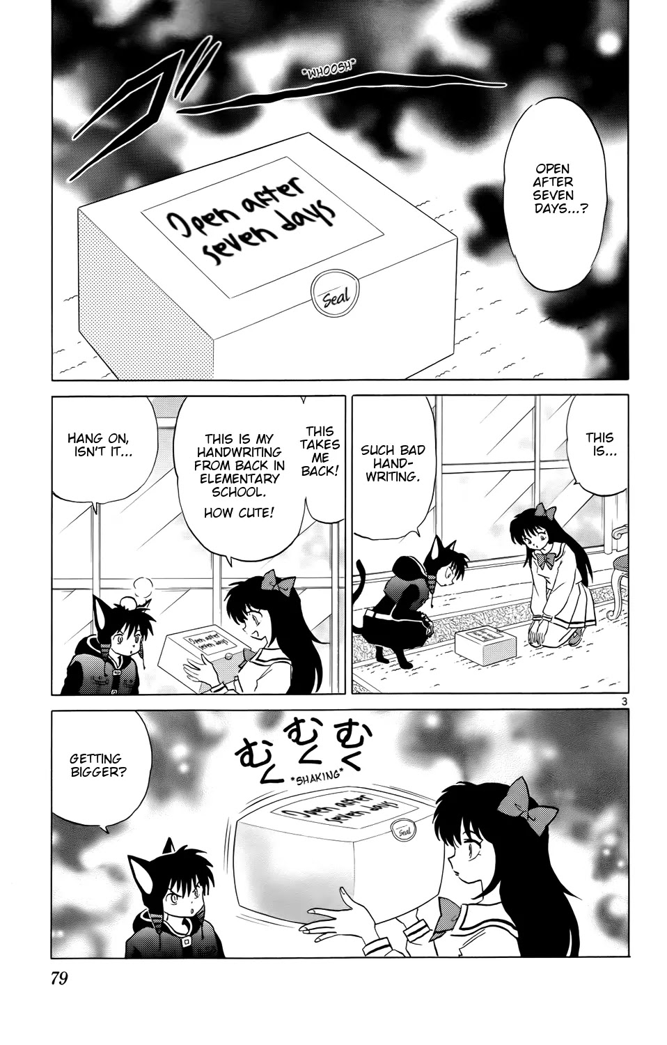Kyoukai no Rinne Chapter 163 page 3 - Chapter 163: Open After 7 Days