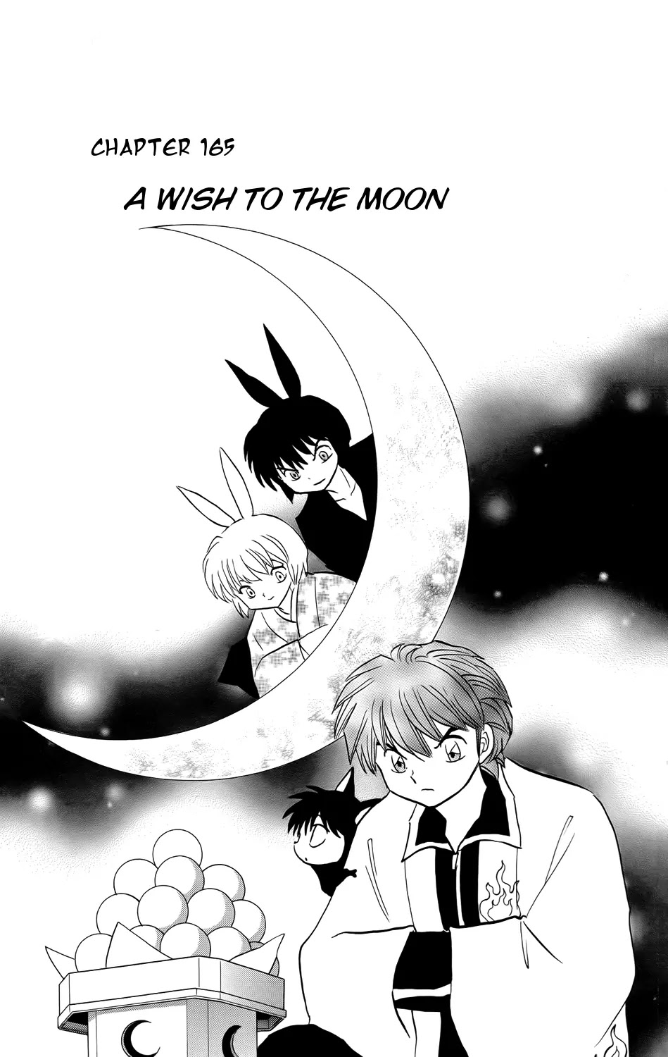 Kyoukai no Rinne Chapter 165 page 1 - Chapter 165: A Wish to the Moon