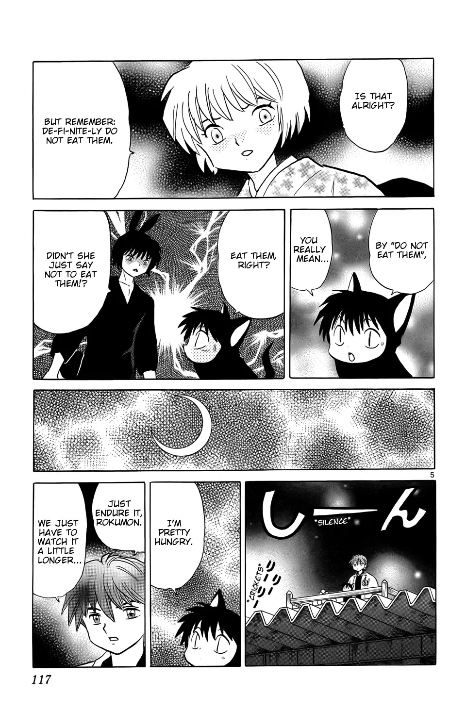 Kyoukai no Rinne Chapter 165 page 5 - Chapter 165: A Wish to the Moon