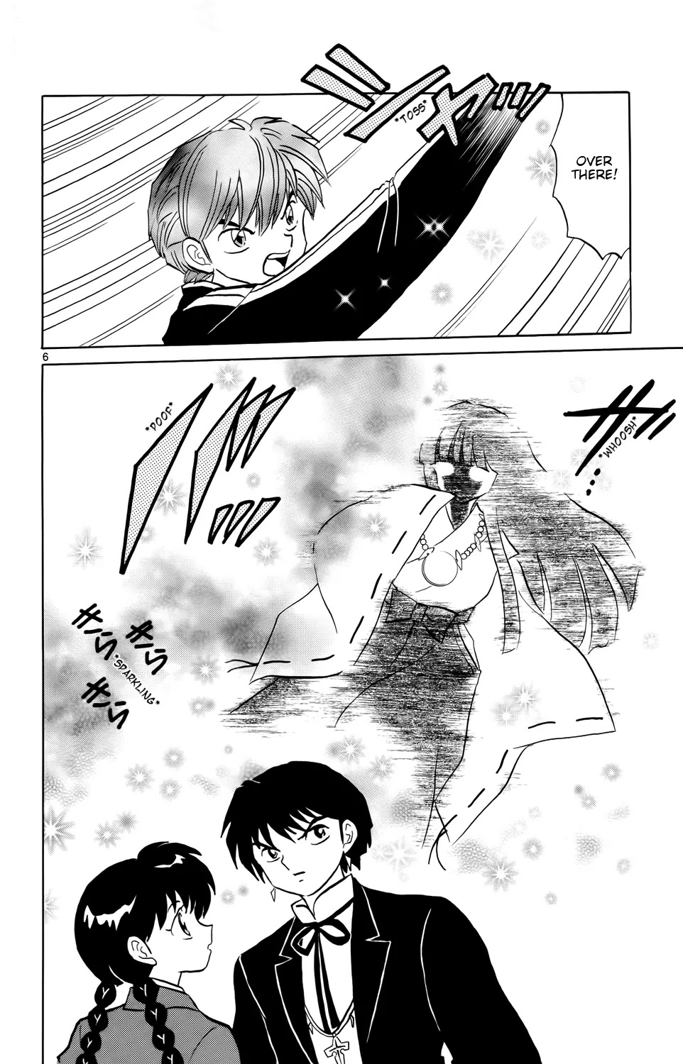 Kyoukai no Rinne Chapter 167 page 6 - Chapter 167: Enter the Miko!