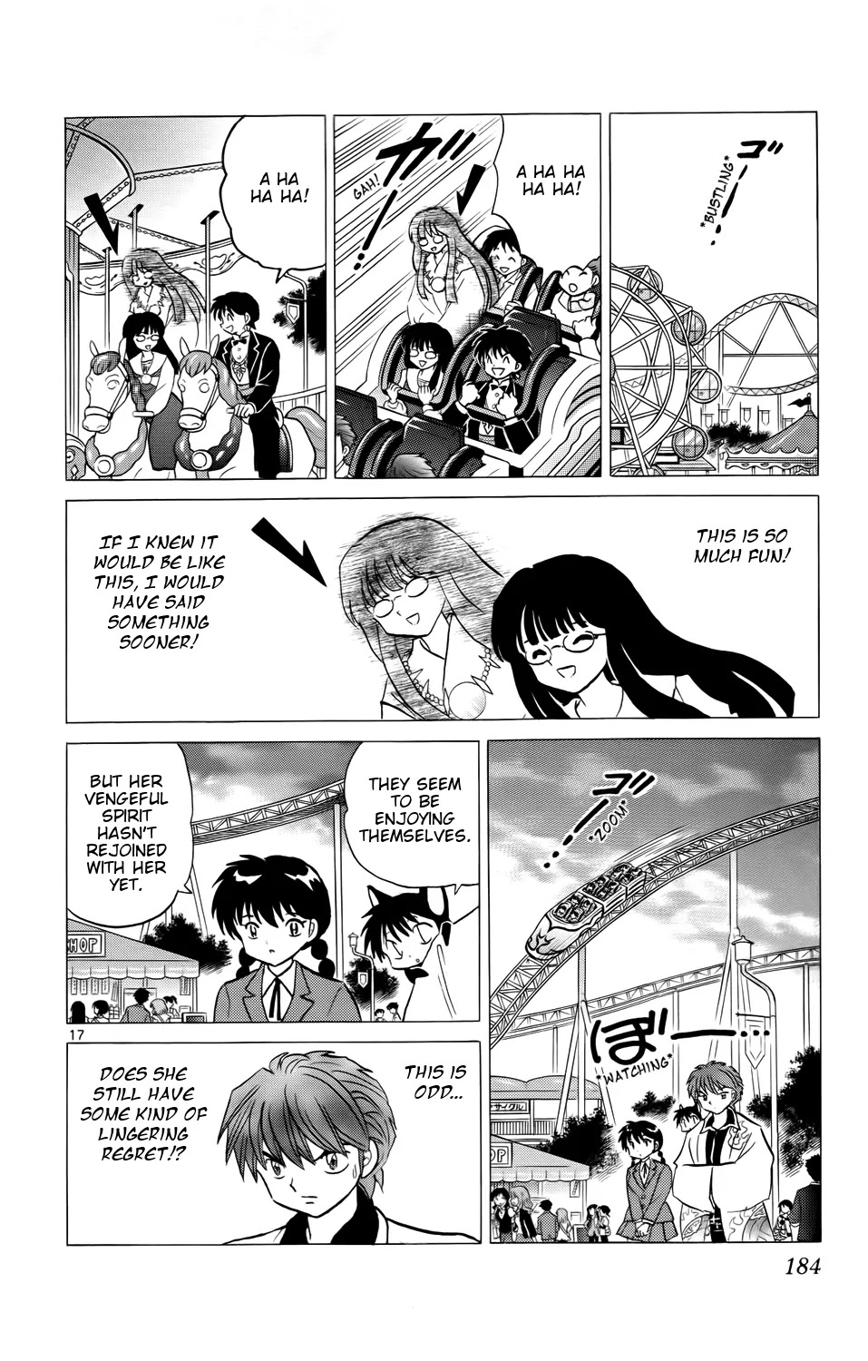 Kyoukai no Rinne Chapter 168 page 19 - Chapter 168: Vengeful Spirit's Request