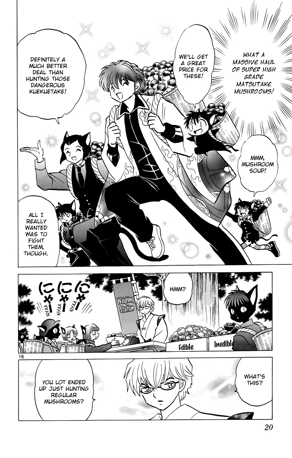 Kyoukai no Rinne Chapter 169 page 21 - Chapter 169: The Get-Rich-Quick Mushroom Hunt