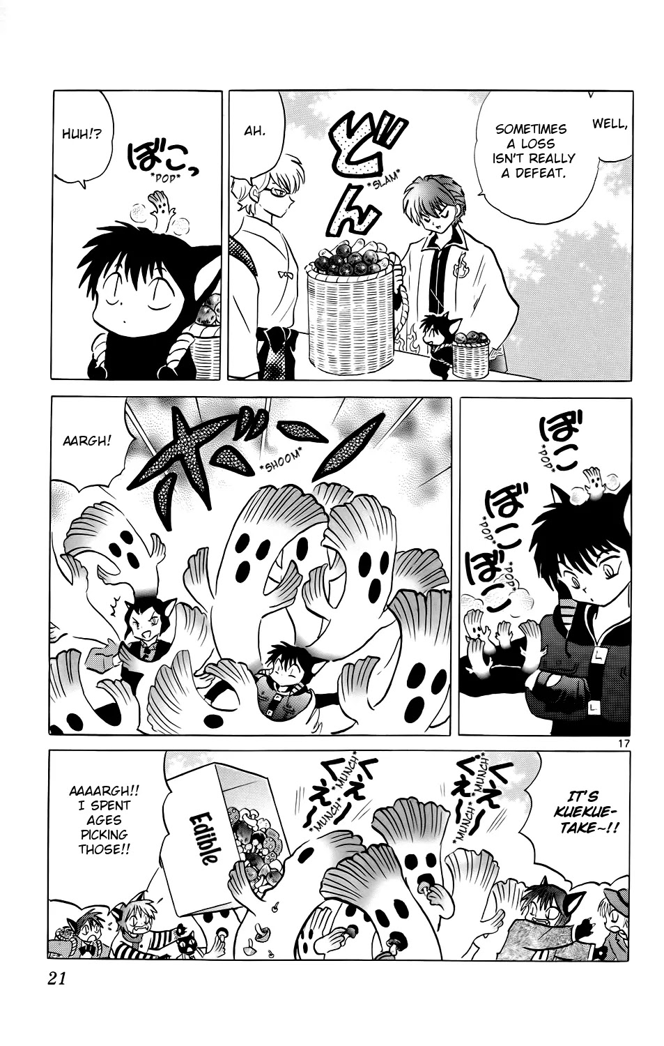 Kyoukai no Rinne Chapter 169 page 22 - Chapter 169: The Get-Rich-Quick Mushroom Hunt