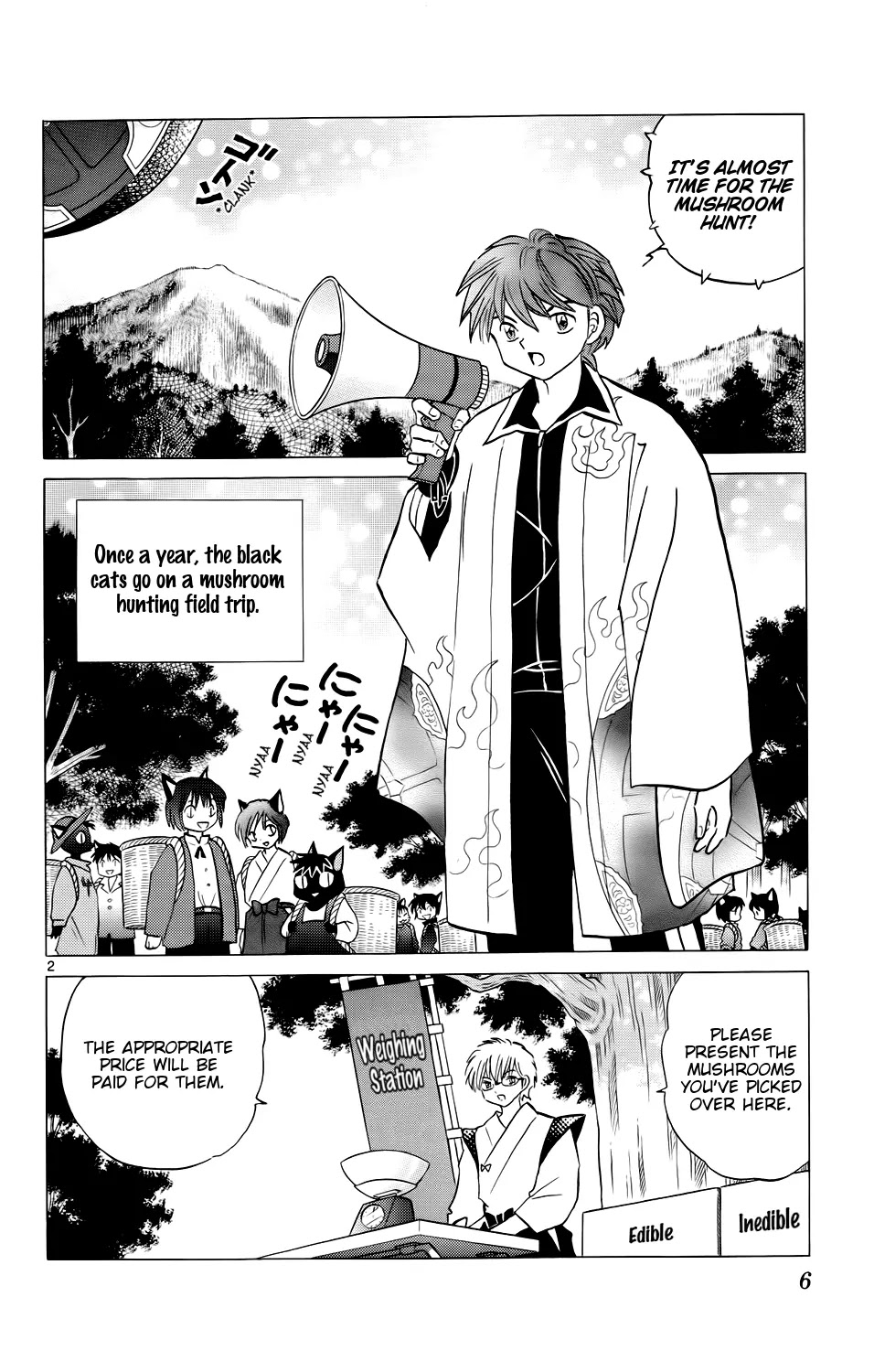 Kyoukai no Rinne Chapter 169 page 7 - Chapter 169: The Get-Rich-Quick Mushroom Hunt