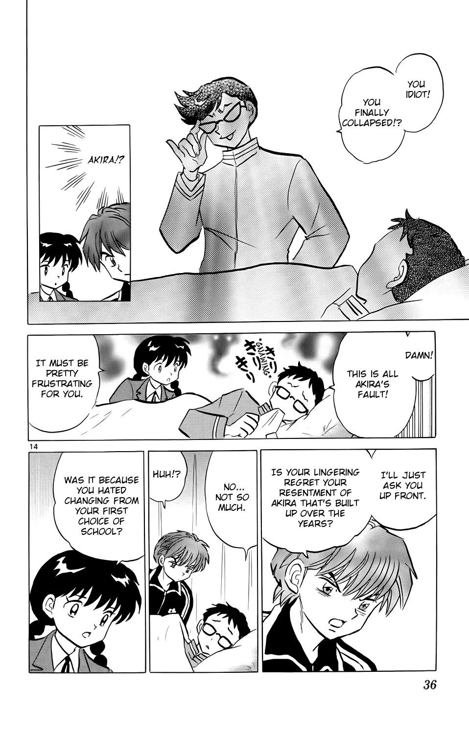Kyoukai no Rinne Chapter 170 page 14 - Chapter 170: The Long Story