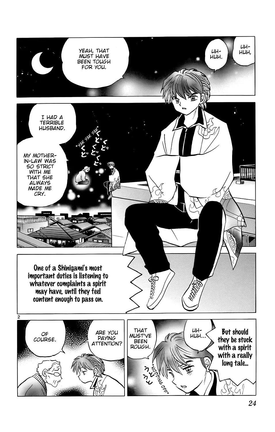 Kyoukai no Rinne Chapter 170 page 2 - Chapter 170: The Long Story