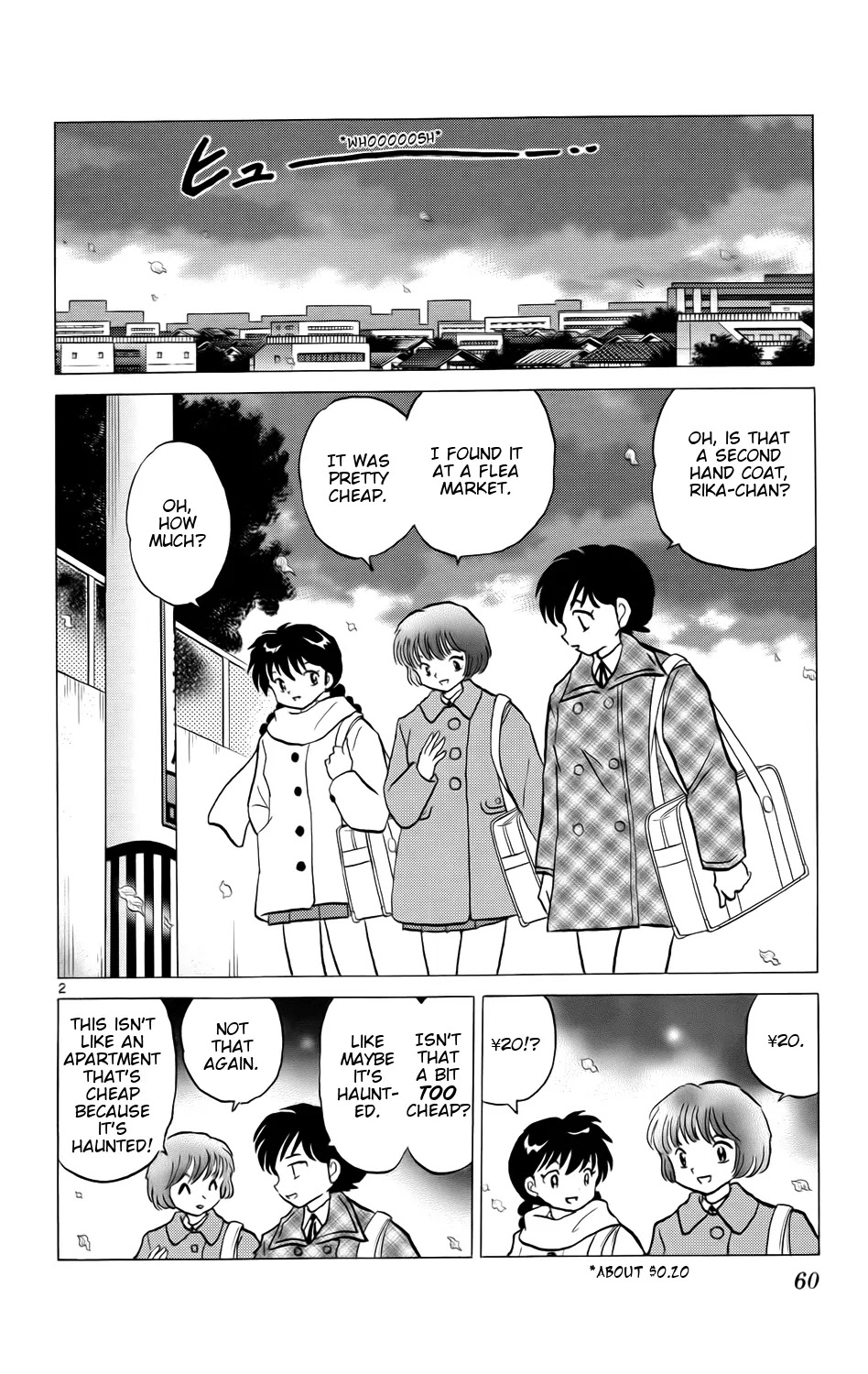 Kyoukai no Rinne Chapter 172 page 2 - Chapter 172: Mannequa and Coaty