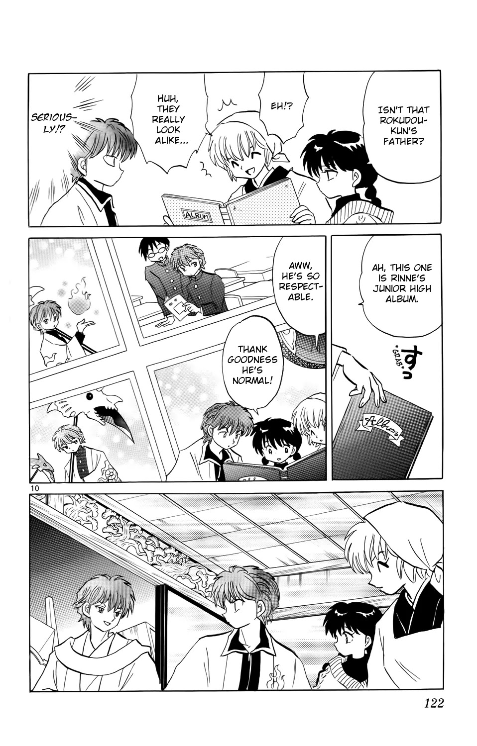 Kyoukai no Rinne Chapter 175 page 10 - Chapter 175: Uncovered Memories
