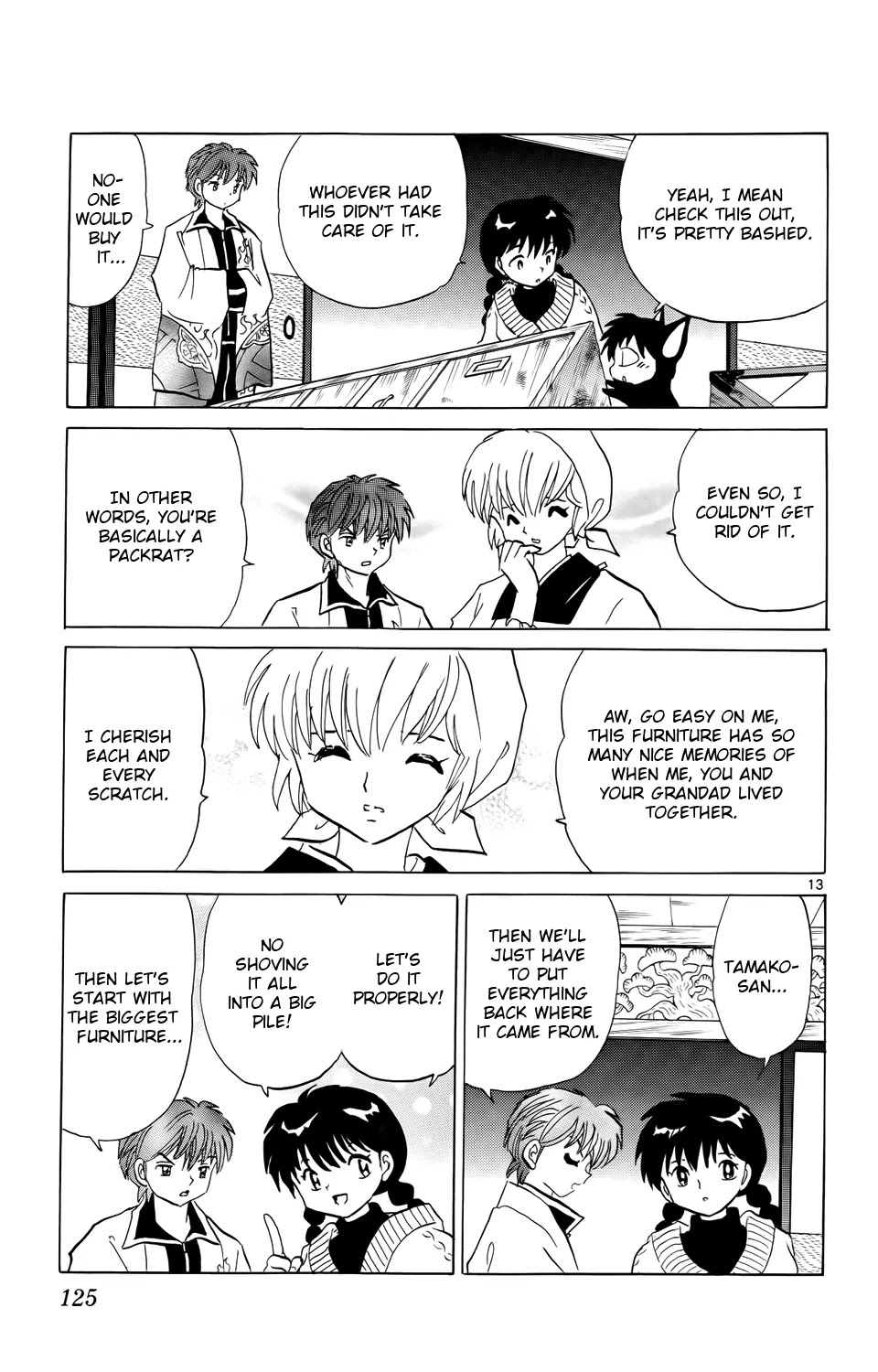 Kyoukai no Rinne Chapter 175 page 13 - Chapter 175: Uncovered Memories