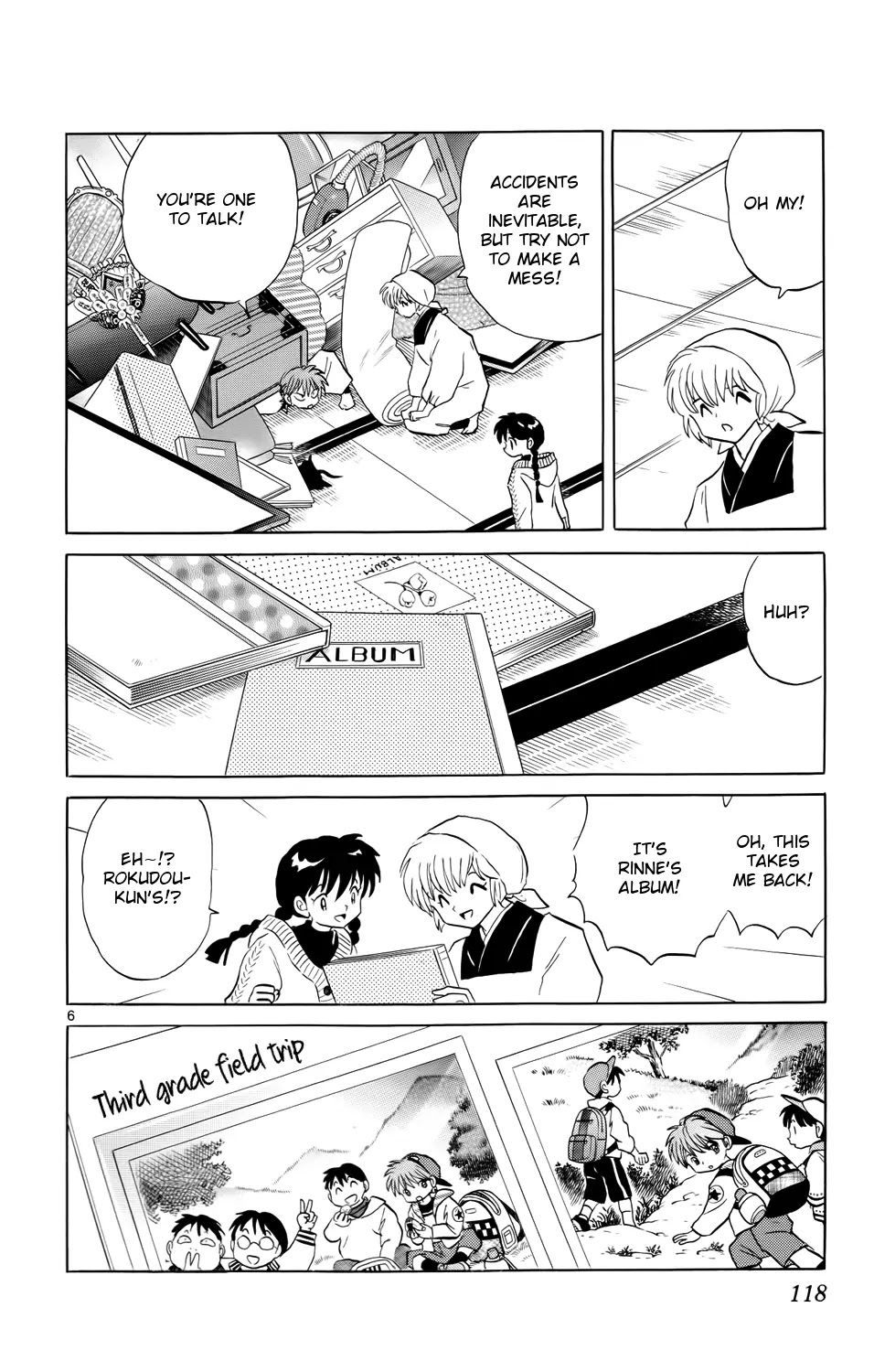 Kyoukai no Rinne Chapter 175 page 6 - Chapter 175: Uncovered Memories