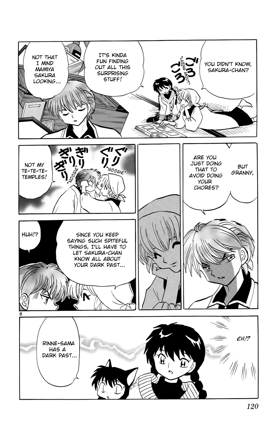Kyoukai no Rinne Chapter 175 page 8 - Chapter 175: Uncovered Memories