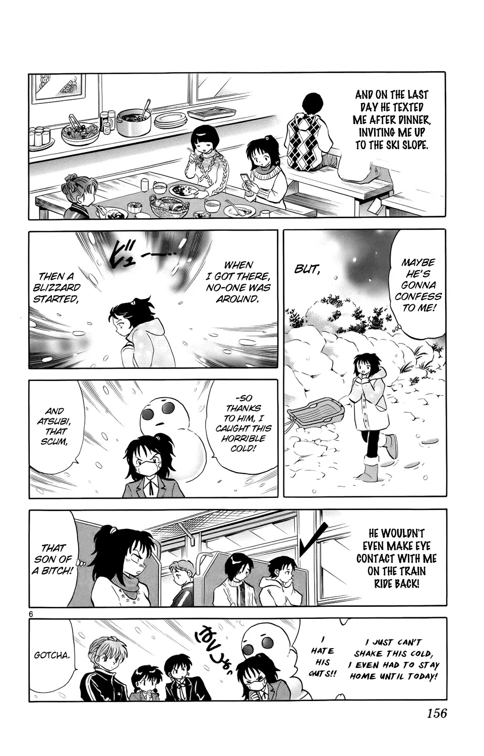 Kyoukai no Rinne Chapter 177 page 6 - Chapter 177: Ski Slope Surprise