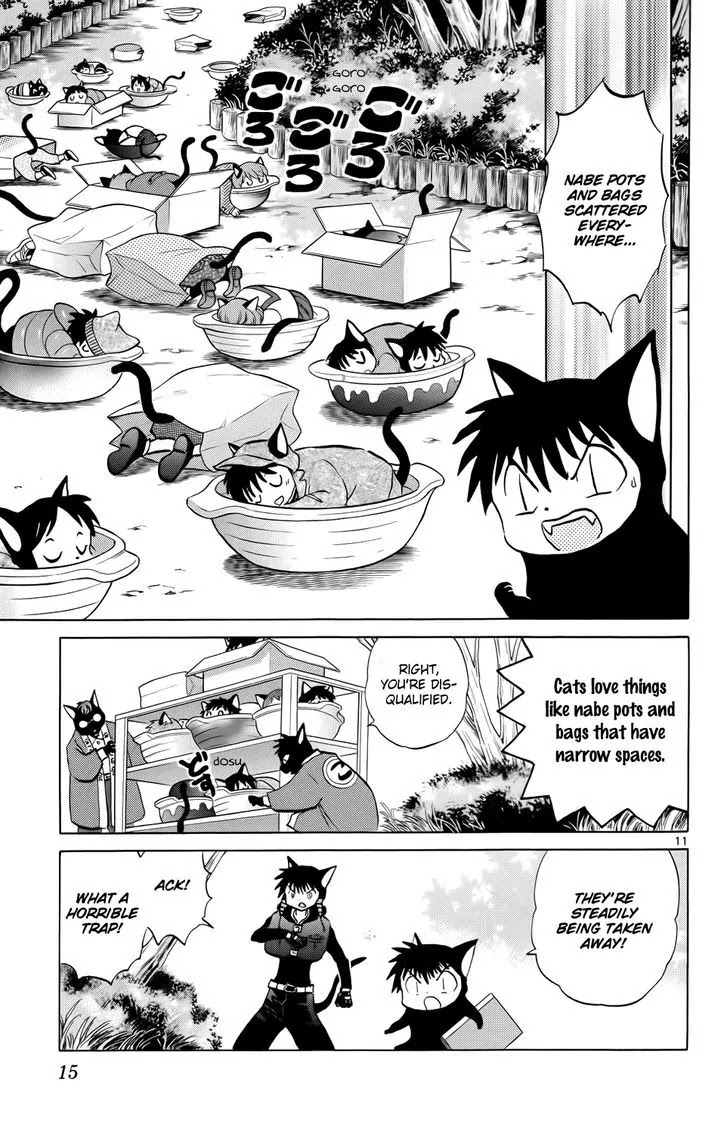Kyoukai no Rinne Chapter 179 page 17 - Chapter 179: Black Cat Kids Party