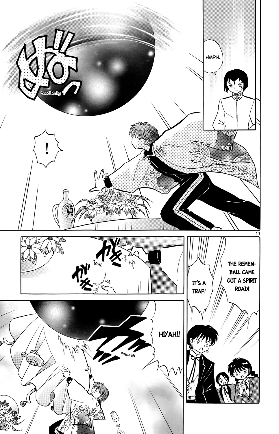 Kyoukai no Rinne Chapter 187 page 11 - Chapter 187: The Forgetball