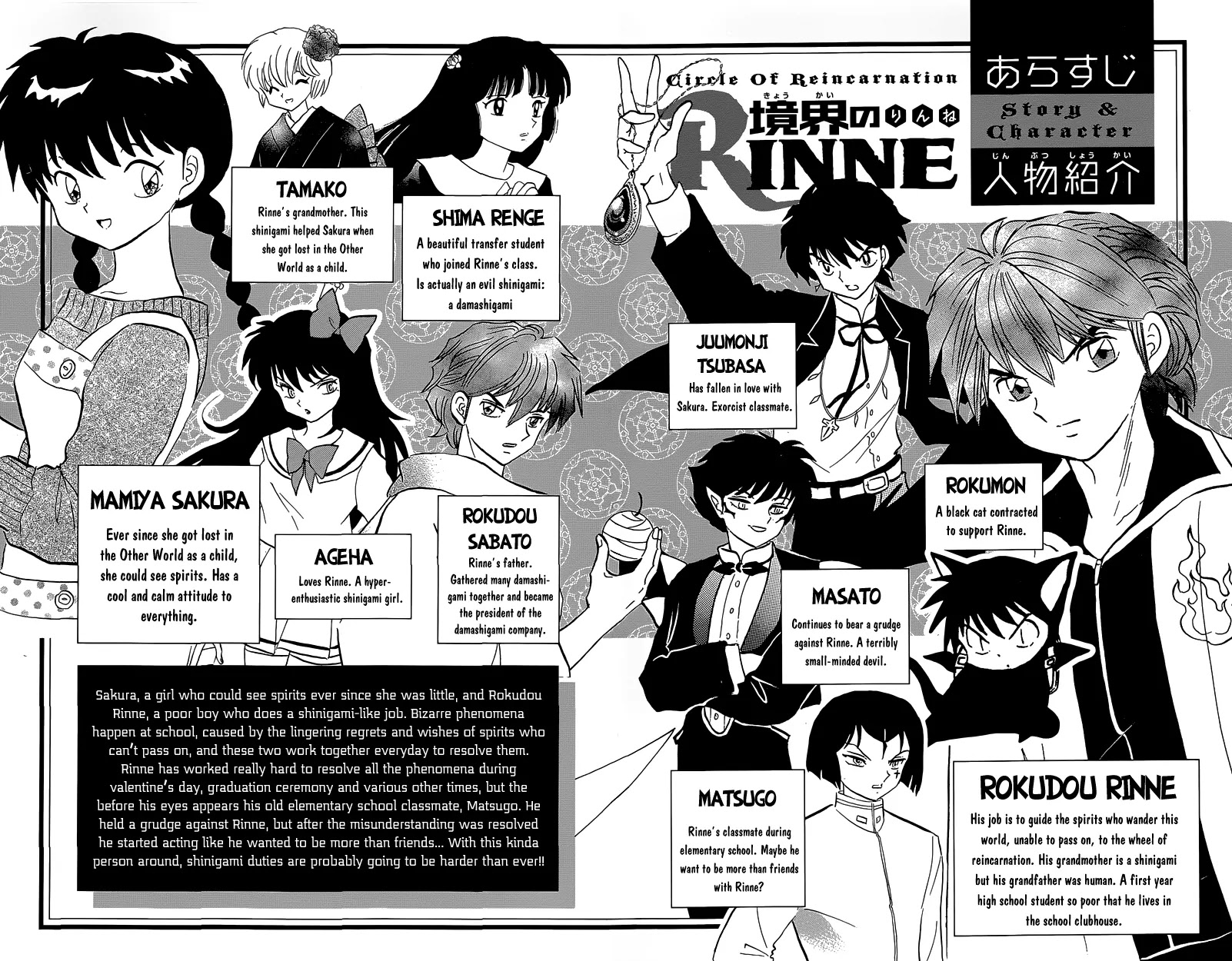 Kyoukai no Rinne Chapter 189 page 4 - Chapter 189: Cleaning the Whole Wheel of Reincarnation