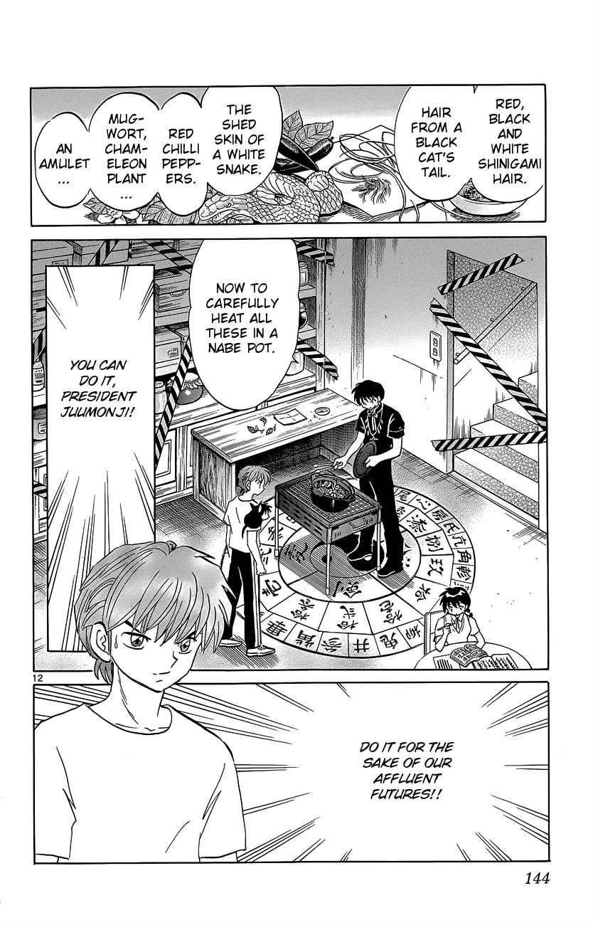 Kyoukai no Rinne Chapter 196 page 12 - Chapter 196: The Legendary Sacred Ashes
