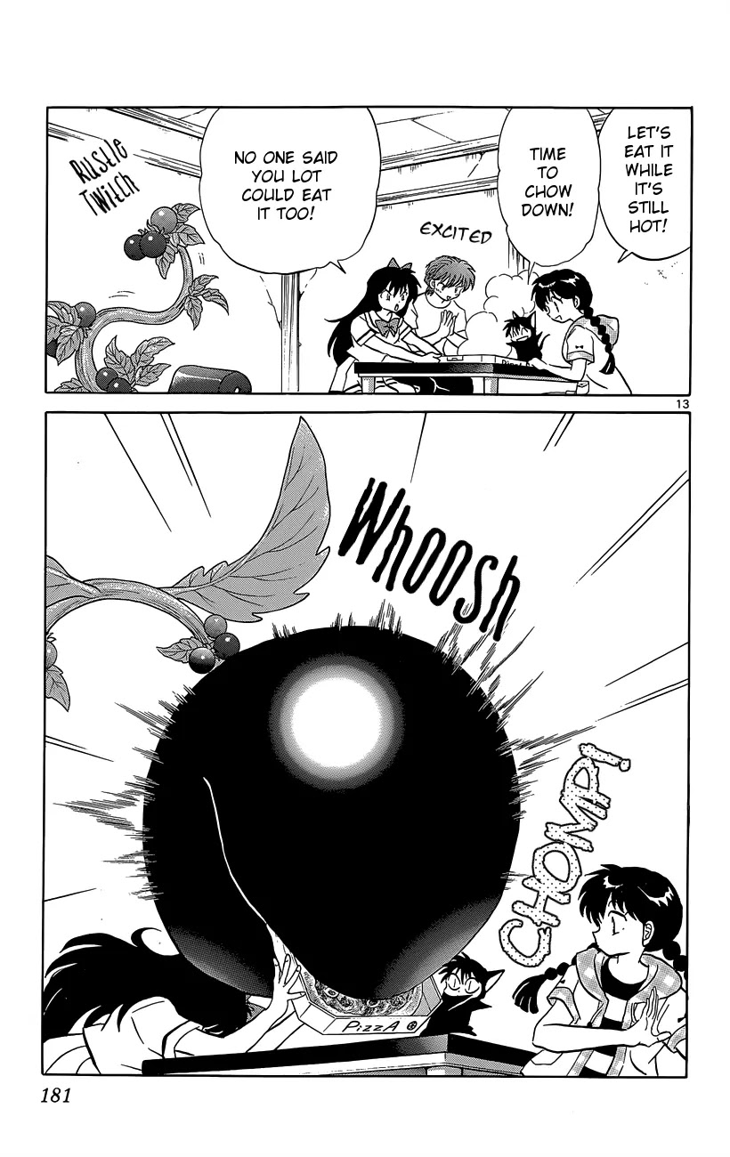 Kyoukai no Rinne Chapter 198 page 13 - Chapter 198: A Cherry Tomato Buffet!