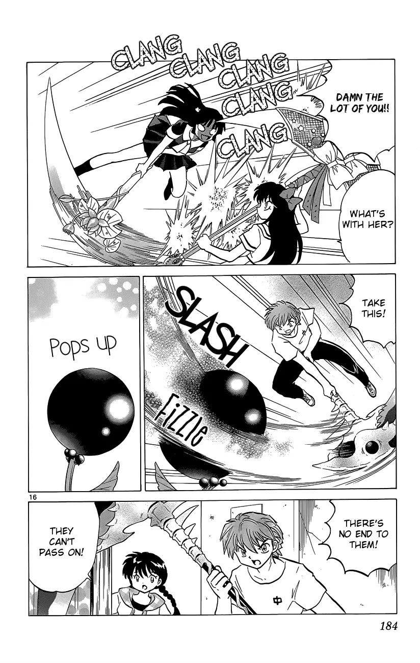 Kyoukai no Rinne Chapter 198 page 16 - Chapter 198: A Cherry Tomato Buffet!