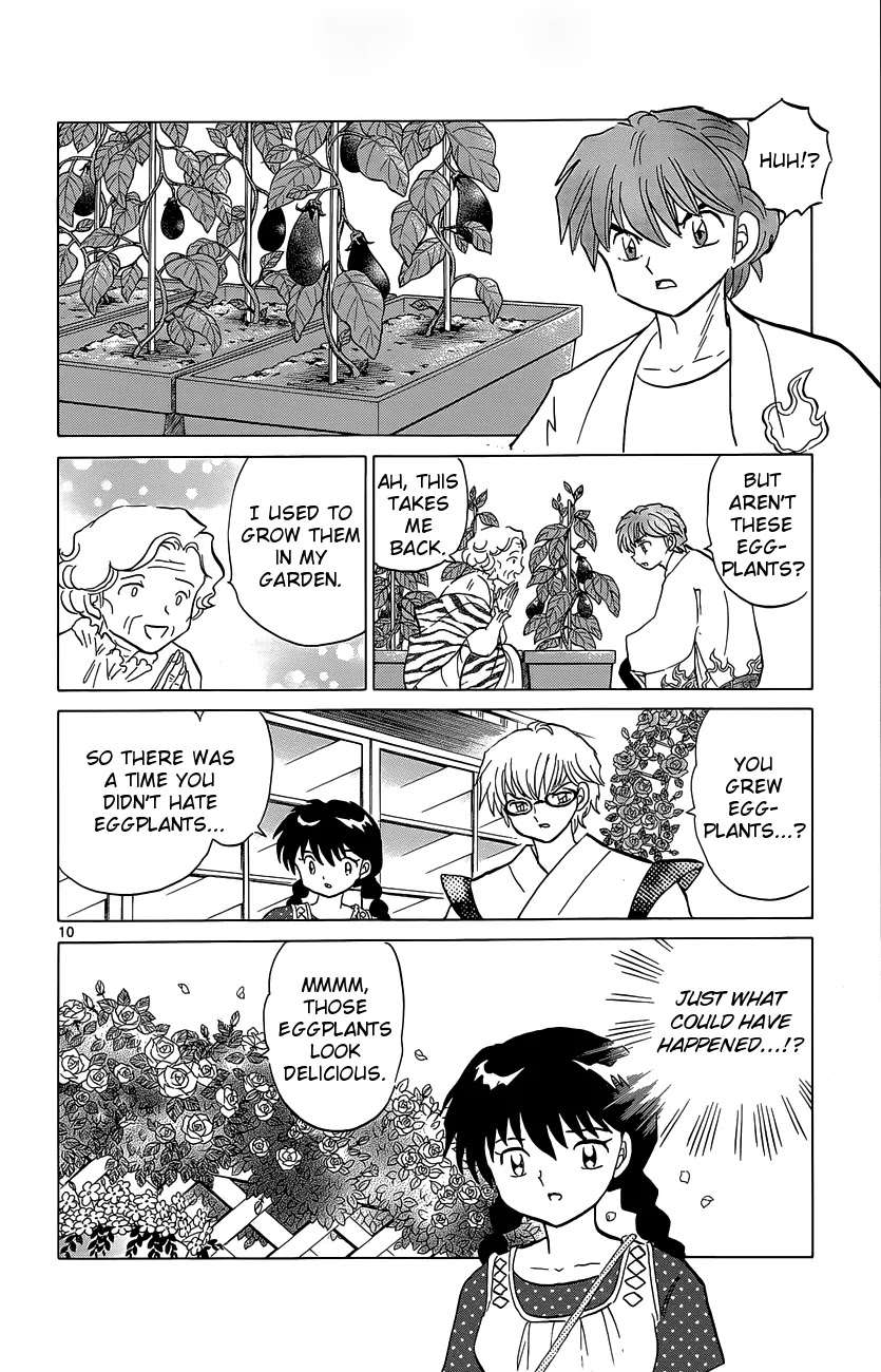 Kyoukai no Rinne Chapter 202 page 10 - Chapter 202: Eggplant Romance