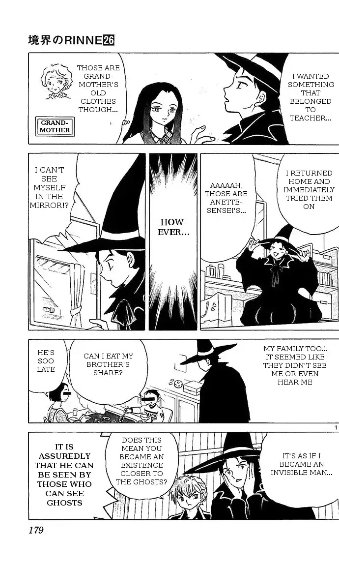 Kyoukai no Rinne Chapter 258 page 11 - Chapter 258: Neck Man