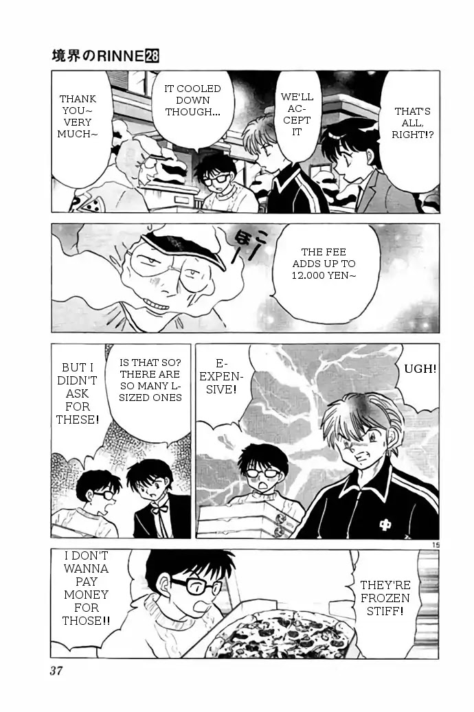 Kyoukai no Rinne Chapter 270 page 15 - Chapter 270: Snowy Stairs
