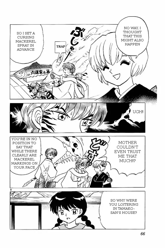 Kyoukai no Rinne Chapter 272 page 8 - Chapter 272: Apologize in The Altar Room