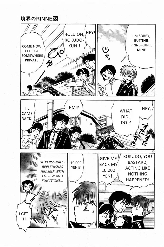 Kyoukai no Rinne Chapter 276 page 13 - Chapter 276: Please Charge Me