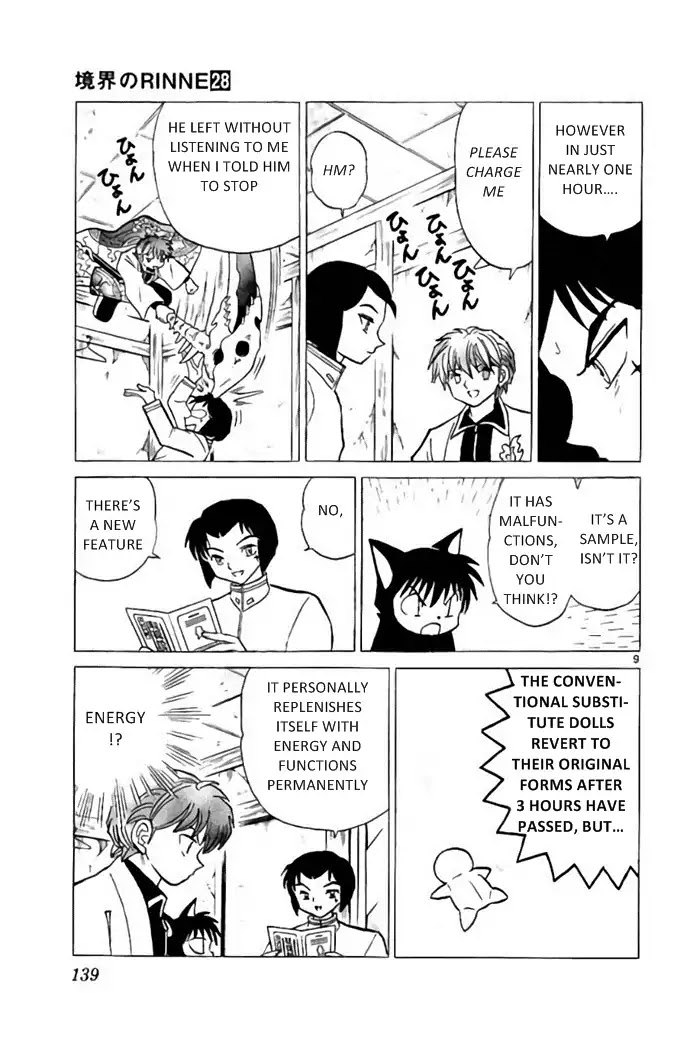 Kyoukai no Rinne Chapter 276 page 9 - Chapter 276: Please Charge Me