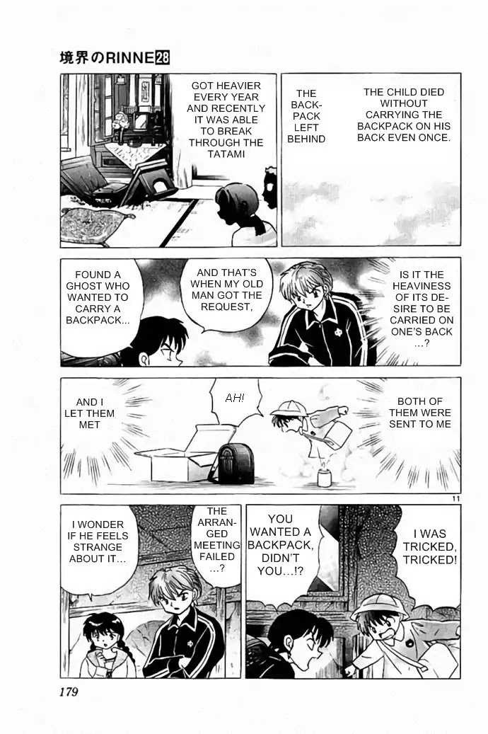 Kyoukai no Rinne Chapter 278 page 11 - Chapter 278: An Arranged Meeting In The Spring