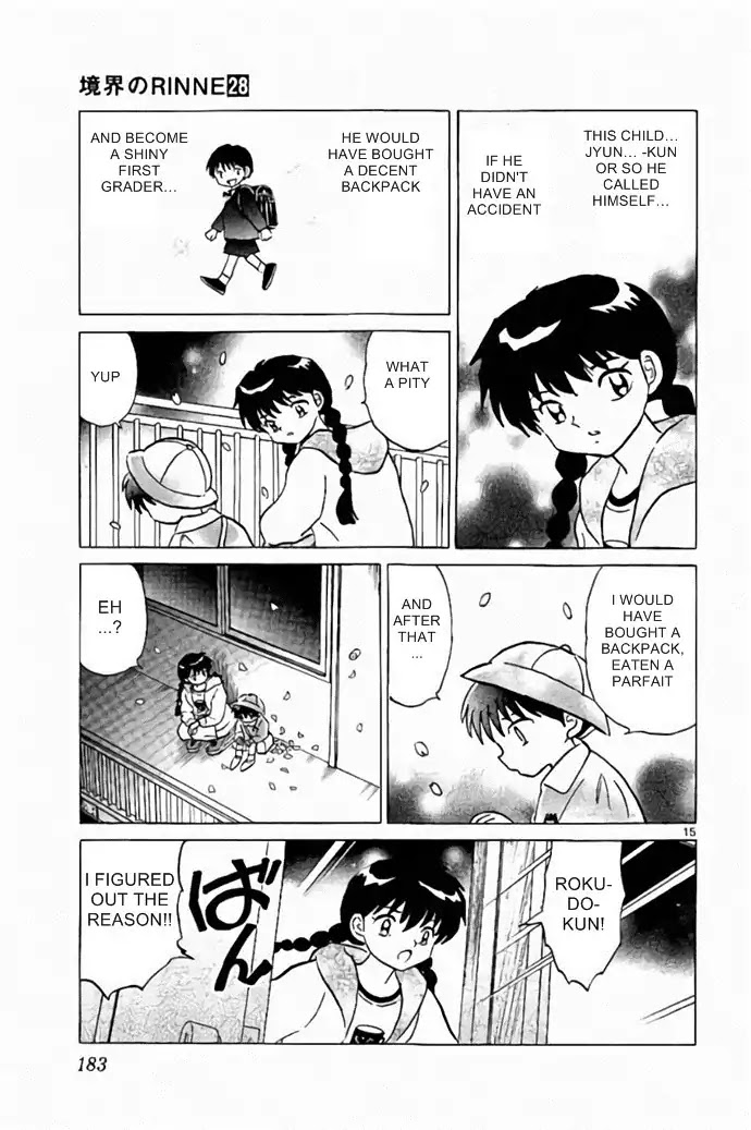 Kyoukai no Rinne Chapter 278 page 15 - Chapter 278: An Arranged Meeting In The Spring