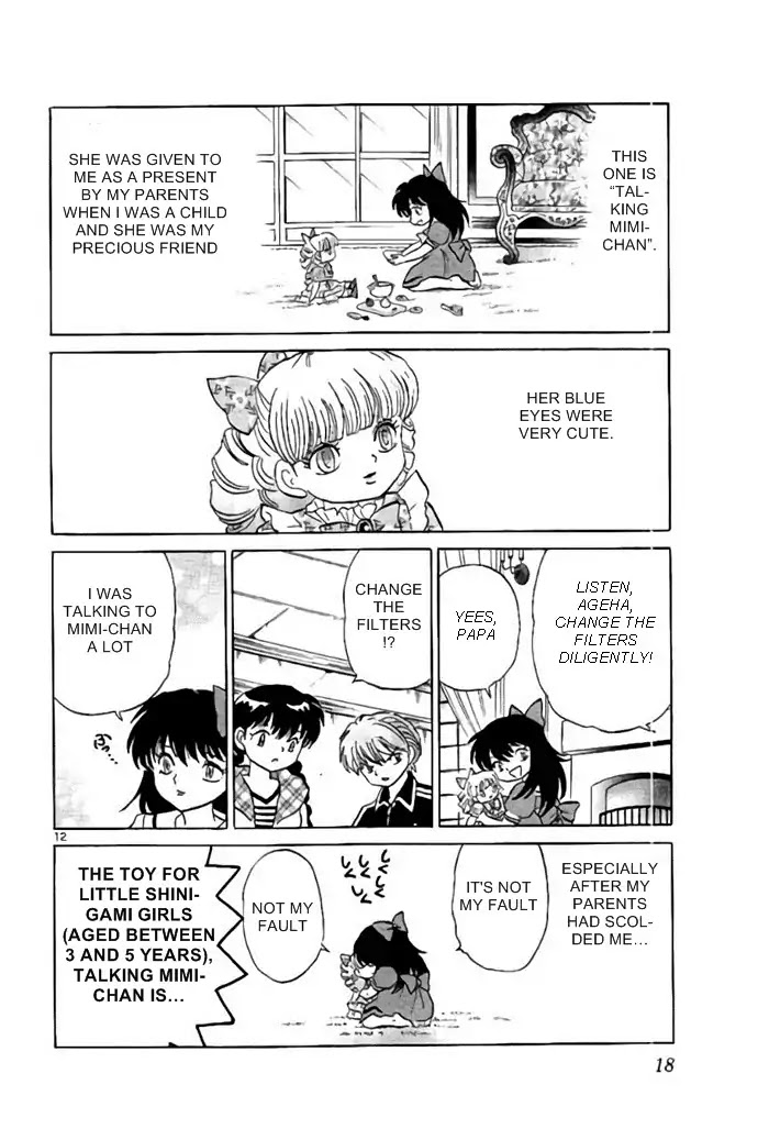 Kyoukai no Rinne Chapter 279 page 12 - Chapter 279: Talking Mimi-chan