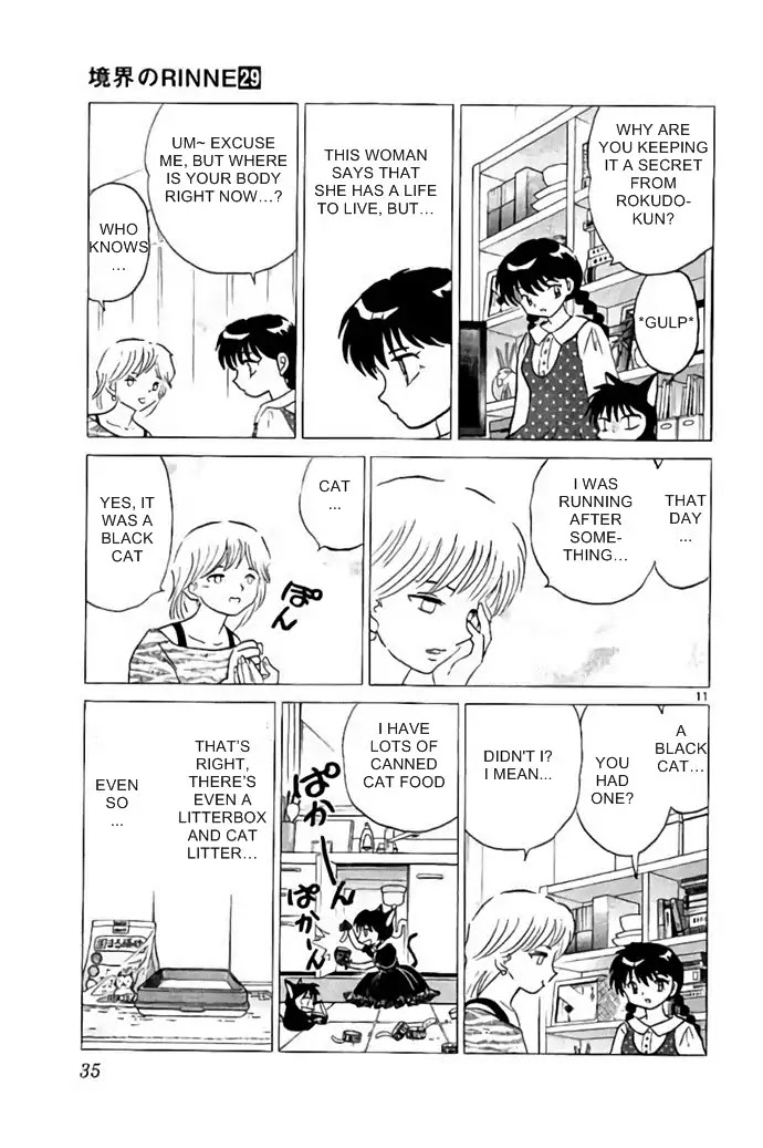 Kyoukai no Rinne Chapter 280 page 11 - Chapter 280: Suzu is Missing